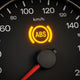 ABS light on with no engine codes: speedometer showing the ABS warning light