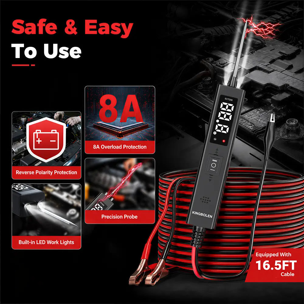 KINGBOLEN ECT200 Automotive Circuit Tester