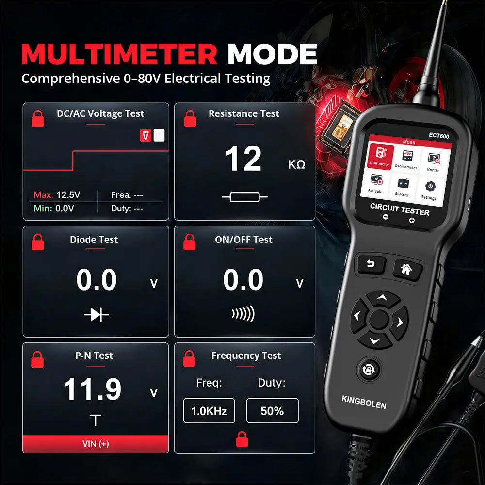 KINGBOLEN ECT600 Battery Tester