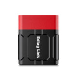 KINGBOLEN Ediag Link compact red-and-black OBD2 adapter with Ediag Link printed on the front