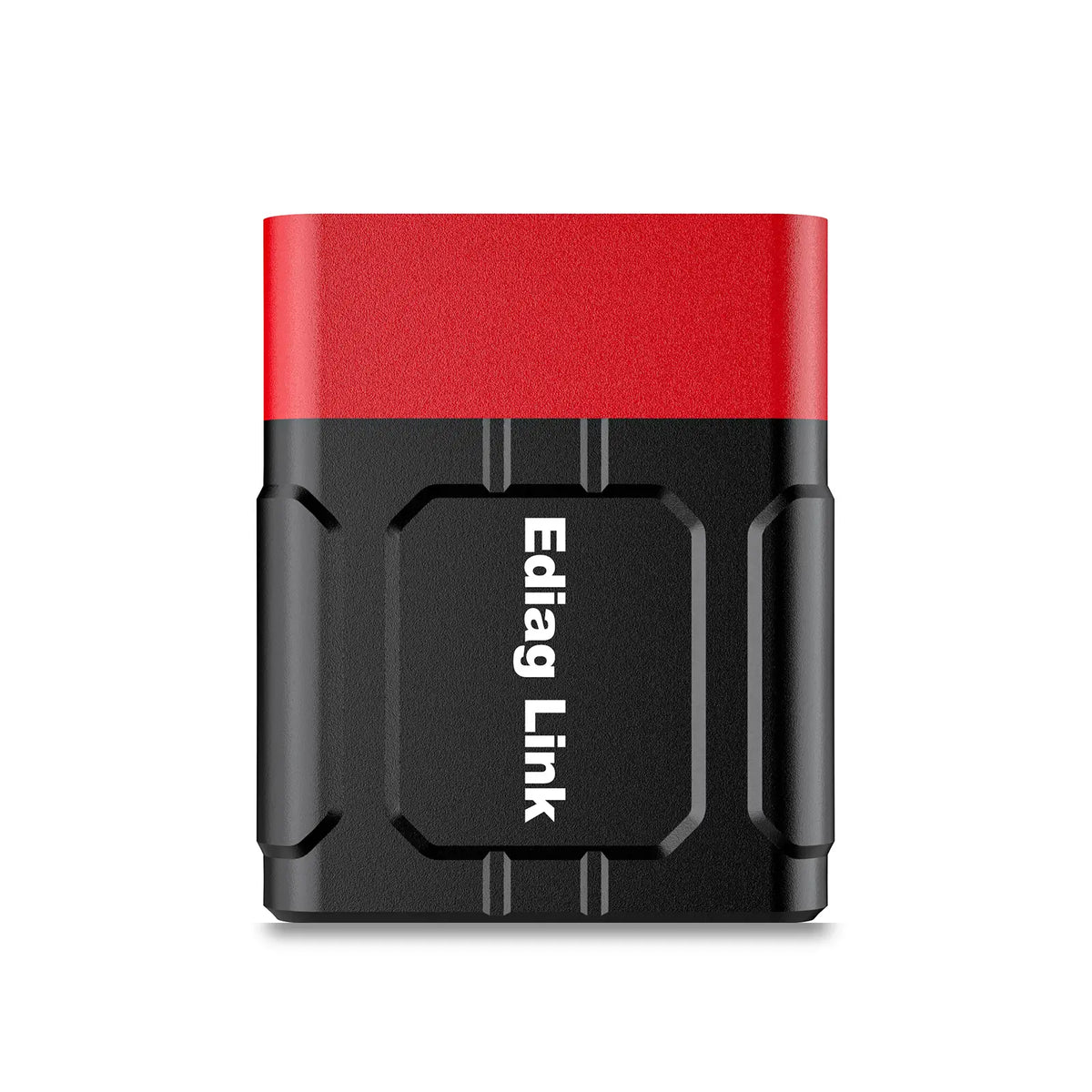 KINGBOLEN Ediag Link compact red-and-black OBD2 adapter with Ediag Link printed on the front