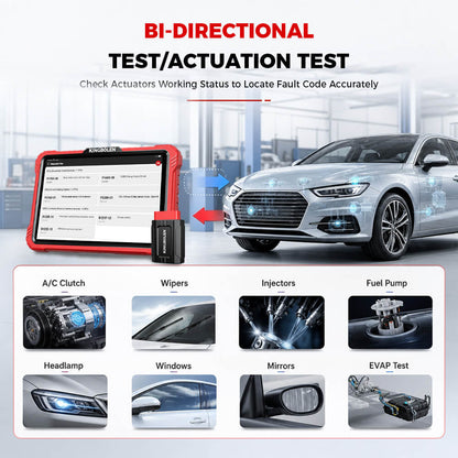 KINGBOLEN K10 PRO Professional OBD2 scanner with Topology Map
