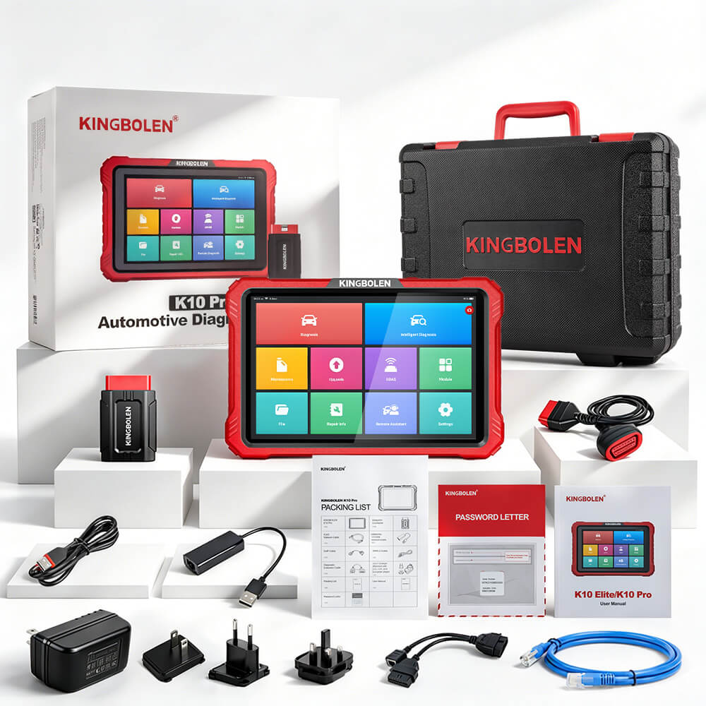 KINGBOLEN K10 PRO Professional OBD2 scanner with Topology Map