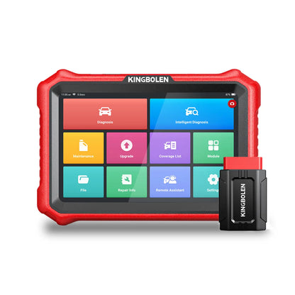 KINGBOLEN K8 PRO car diagnostic scan tool physical product display with bluetooth VCI dongle