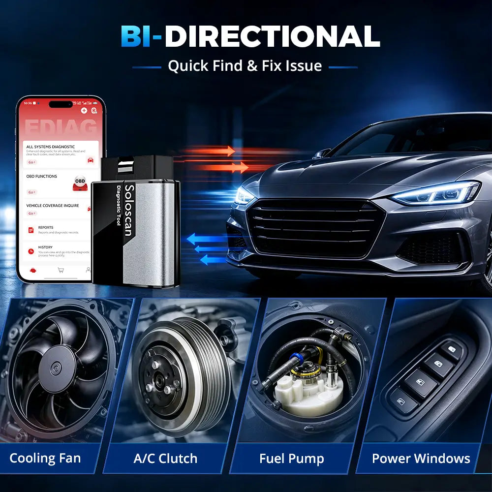 KINGBOLEN SOLOSCAN Bluetooth Obd2 Scanner