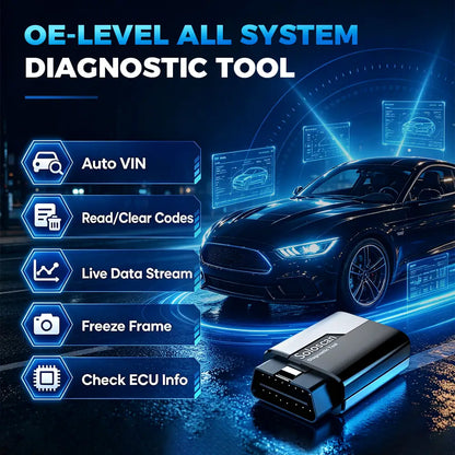 KINGBOLEN SOLOSCAN Bluetooth Obd2 Scanner