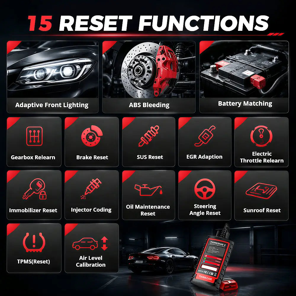 THINKCAR ThinkDiag 2 CAN-FD Bi-directional OBD2 Scanner